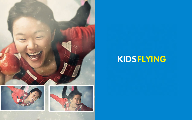 Kids Flying