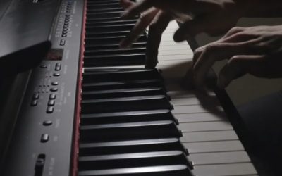 Piano improvisation based on folk theme