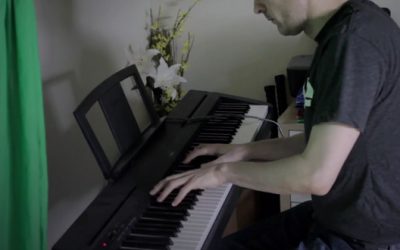 Piano warm-up with a bit of Shubert