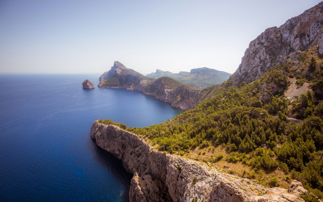 Volandino lands in Mallorca island